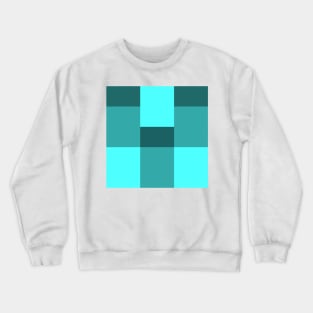 Blue summer abstract Crewneck Sweatshirt